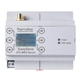 EnOcean szerver szobavezérlő 230VAC kalapsínre 16eszköz max. STC-MSG Server 16-ch Thermokon