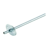 Fém légcsatorna csatlakozó d5x100mm nemesacél V2A  MKS100 Thermokon