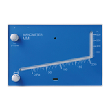 Nyomáskülönbség kijelző levegőre folyadékos IP55 0-0,006mbar 2mbar max. MM600 Thermokon