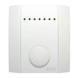 Kezelő hőérzékelő terem BACnet forgató/nyomóval -35-70°C IP20 NOVOS3 INC ECO temp RS485 Thermokon