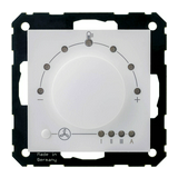 KNX kezelő hő- páraérzékelő 0..50°C 0..100%rH forgató+nyom. LED  WRF06 INC temp_rH Thermokon