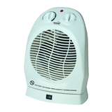 Thermoventillátor hordozható termolsztáttal oszcilláló 1-2kW fehér IP20 FK 1/O Somogyi Elektronic