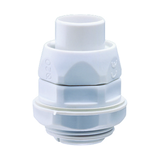 Tömszelence d20mm-Diflex csőhöz elforgó UV-álló 25mm-átmérő M25x1.5 egyenes IP54 szürke DF GEWISS