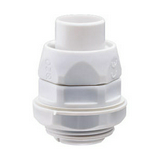 Tömszelence d8mm-Diflex csőhöz elforgó UV-álló 12mm-átmérő M12x1.5 egyenes IP54 szürke DF GEWISS