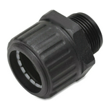Tömszelence d32mm-gégecsőhöz UV-álló 32mm-átmérő M32x1.5 egyenes IP65 fekete SGL 3232 S Dietzel
