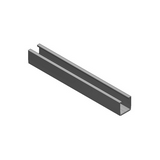Trapézlemez híd +EPDM (350-400mm bordatávolságra) alumínium eloxált Van der Valk