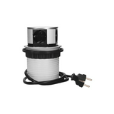 Trend asztali liftes dugaljsáv 3680W 1.5mm2 1.5m 4x2P+E/230V 16A ezüst IP20 ANCO