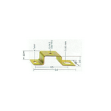 TS-sín tartó 18mm-sz 84mm-ma 20mm-mé TST 2/M6 Weidmüller