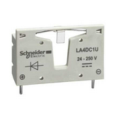 Túlfeszültség-korlátozó modul dióda-védőkapcsolás 12-250V/DC DC TeSys LA4-D Schneider