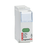 Túlfeszültség-levezető betét 03940/41/43-hoz 1P T2 400V/AC 20kA 1M Lexic LEGRAND