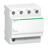 Túlfeszültség-levezető 3P T2 TN-S TT 400V/AC 40kA 4M Acti9 iPF Schneider