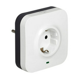 Túlfeszültségvédő dugaljadapter III (D) 2P+F dugalj+2xRJ45(IN/OUT) 230V/AC 1.5kA LEGRAND