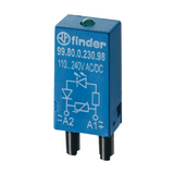 Túlfeszültségvédő modul dióda 6-24VDC DC LED 99.80.9.024.90 FINDER