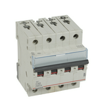 Kismegszakító 4P 50A C-jelleg 400V AC 10kA/60898 6kA/60898 TX3 LEGRAND