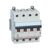 Kismegszakító 4P 63A C-jelleg 400V AC 10kA/60898 6kA/60898 TX3 LEGRAND