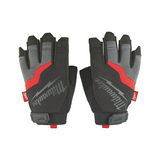 Ujjvég nélküli kesztyű légáteresztő pár 5 ujjas 11/ XXL-méret fekete Milwaukee