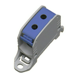 Sorkapocs TS35 Al/Cu 1 x 2 x 6-50mm2/sokerű 150A kék csavaros csavaros RKA 50 N LEIPOLD