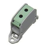 Sorkapocs TS35 Al/Cu 1 x 2 x 6-50mm2/sokerű 150A zöld csavaros csavaros RKA 50 PE LEIPOLD