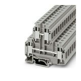 Átmenő sorkapocs TS35 2-szintes 57A 0.5-10mm2 szürke csavaros csavaros UKKB 10 PHOENIX CONTACT