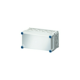Üres elosztószekrény erősített falonkívüli műanyag fedél 300mm x 150mm x 170mm Mi 0101S Hensel