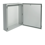 Üres elosztószekrény fali porszórt acél 1-es teli fedél 630A 800mmx 950mmx 250mm Orion Plus Hager