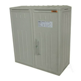 Üres mérőszekrény JB 53x59 IP66  PVT-K-53x57/25 Csatári Plast