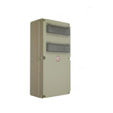Üres szekrény 2x12modul kalapsínnel műanyag 600mmx 300mmx 170mm PVT 3060 ÁK 2x12 Csatári Plast