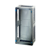 Üres szekrény ajtóval műanyag 540mmx 270mmx 163mm IP65 átlátszófedlél FP 0310 Hensel
