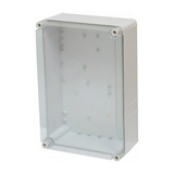 Üres szekrény átlátszó fedéllel műanyag 450mmx 300mmx 170mm IP65 PVT 3045 - ÁF Csatári Plast
