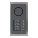 Urmet 2Voice Basic MIKRA audio kaputelefon 4-lakásos kaputábla