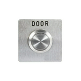 Ajtónyitó nyomógomb 1v nemesacél 40x40mm  URMET