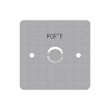 Ajtónyitó nyomógomb 1v nemesacél 100x100mm  URMET