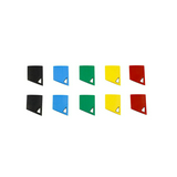 RFID (proximity) tag kulcstartó 13.56MHz 5színben IP68 IK08 49x36x7mm műanyag Mifare Plus URMET