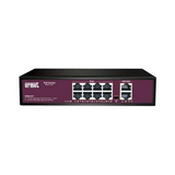 Hálózati switch Full Gigabit 8PoE + 2UpLink port  BACKBONE URMET