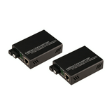 Média konverter 10/100/1000M port +SFP optikai szálhoz  URMET
