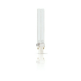 UV kompakt fénycső germicid 2P 2xT4 UV-C 9W 56-64V G23 8000h TUV PL-S Philips