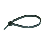 Uvplus kötegelő 370mm x 7.6mm fekete műanyag belsőfogas 108mm-max.kötegátmérő Haupa
