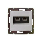 Valena adatcsatlakozó dugalj UTP RJ45 8(8) Cat5e fehér LEGRAND