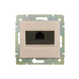 Valena adatcsatlakozó dugalj UTP RJ45 8(8) Cat6 elefántcsont csavaros LEGRAND