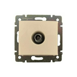 Valena antenna aljzat TV csillagpontos süllyesztett 1-kimenet végzáró 1dB/860MHz elefántcsont LEGRAND