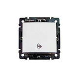 Valena N101 csengőnyomó betét közp. fedéllel 1- billentyűs 1z fehér csengő IP31 műanyag LEGRAND