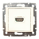 Valena médiacsatlakozó betét közp. fedéllel HDMI krém címketartóval elefántcsont LEGRAND