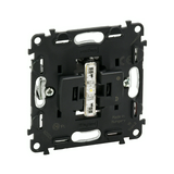 ValenaInMatic N106 nyomó betét 1- billentyűs 1ny IP20 jelzőfény süllyesztett műanyag LEGRAND