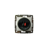 Valena hangszóró csatlakozó betét közp. fedéllel monó műanyag alumínium címketartó nélkül LEGRAND