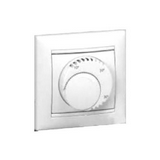 Valena szobatermosztát analóg standard központi fedlap 5-30°C 5A 230V süllyesztett fehér LEGRAND