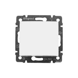 Valena vakfedél vakfedél fehér üres-jel műanyag kapocs/csavar LEGRAND