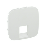 ValenaAllure fedlap RJ45/RJ11 adatcsatlakozóhoz műanyag fehér címketartó nélkül LEGRAND