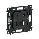 ValenaInMatic adatcsatlakozó dugalj UTP RJ45 8(8) Cat5e fekete csavaros LEGRAND