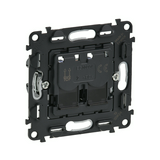 ValenaInMatic adatcsatlakozó dugalj UTP RJ45 8(8) Cat5e fekete csavaros LEGRAND