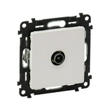 ValenaLife antenna aljzat TV süllyesztett fehér 1-kimenet átmenő 14dB/860MHz LEGRAND